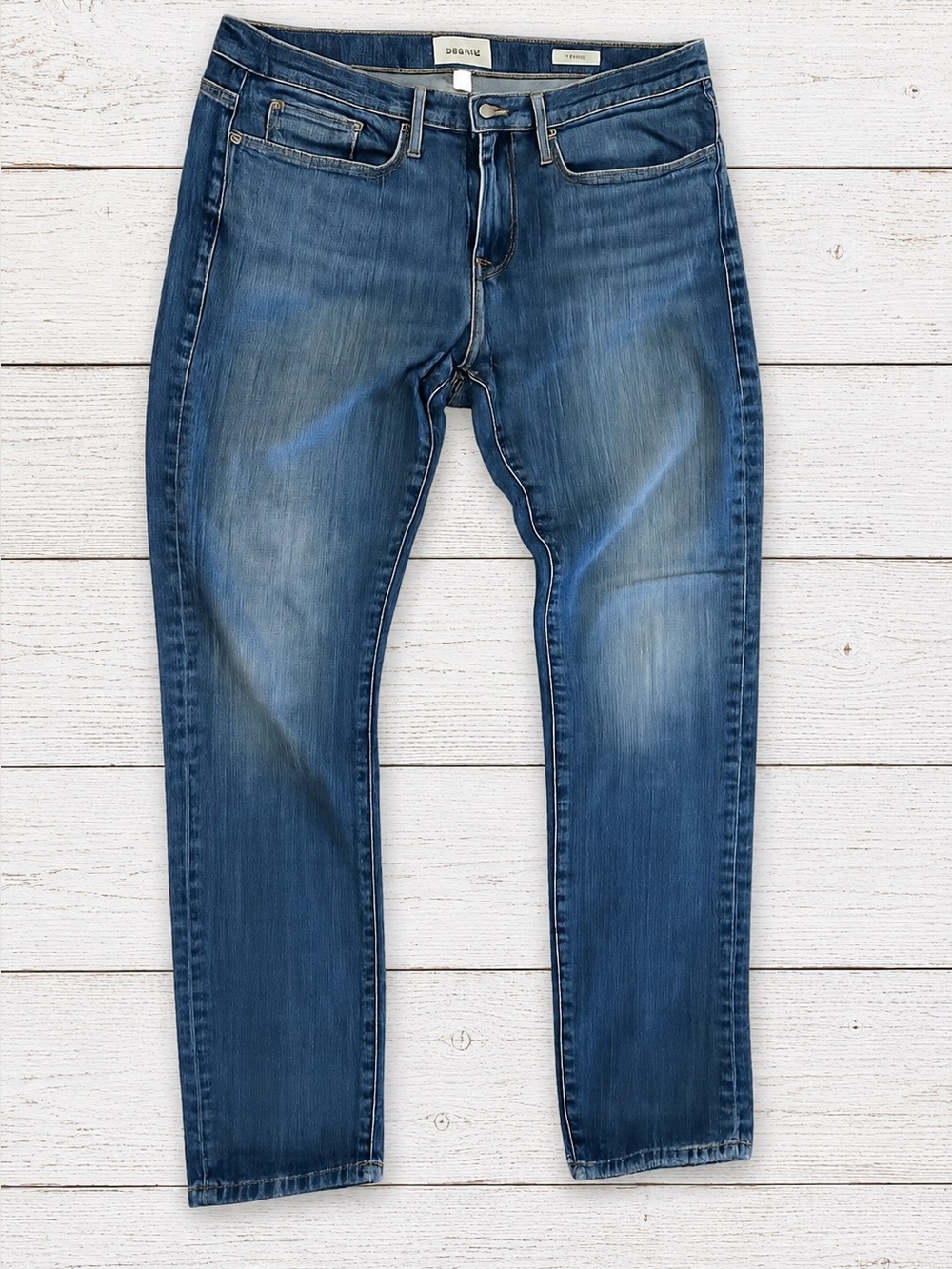 FRAME L’Homme Slim Jeans Men’s 33 Short Inseam 26” Medium Wash